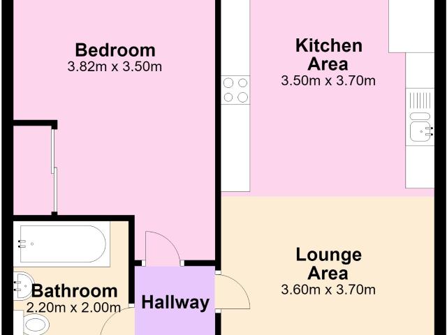 Flat for rent in Strood