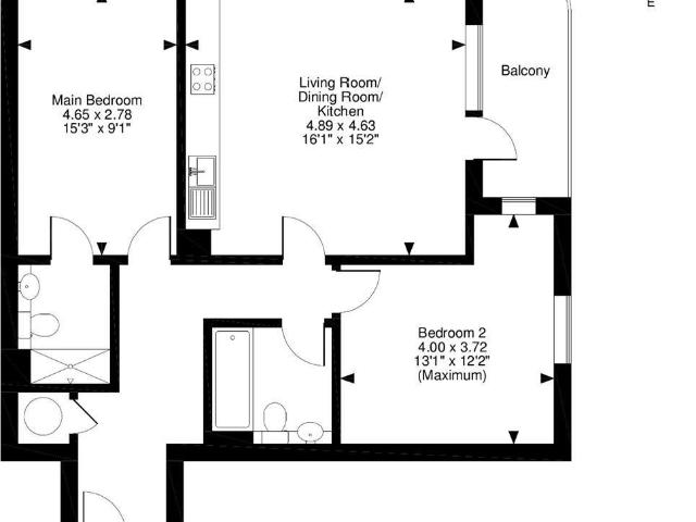 Flat for rent in Froggatt, East Midlands