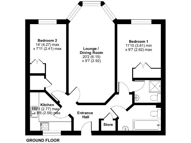 Flat for rent in Camberley, Surrey Heath