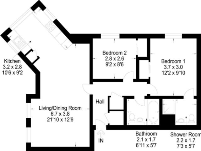 Flat for rent in New Stevenston, Jerviston