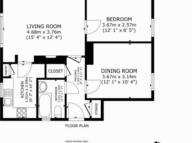 Flat for rent in Bowhouse, Scotland