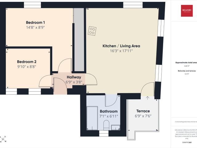 Flat for rent in High and Low Bishopside, Pateley Bridge