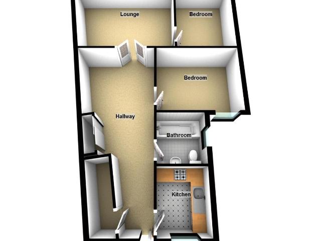 Flat for rent in Gatewarth, Warrington