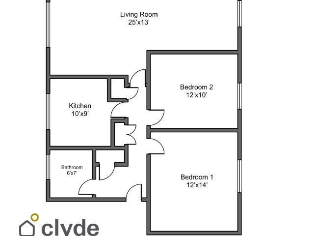 Flat for rent in Carmyle, Scotland
