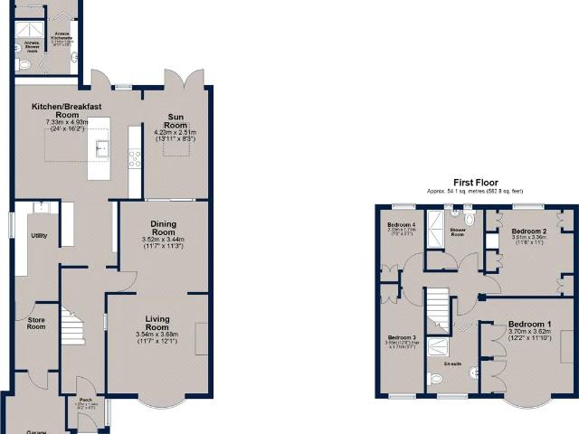 Flat for rent in Orton Malborne, Peterborough