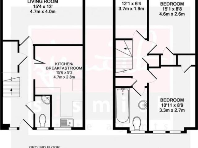 Flat for rent in Sunbury, Surrey