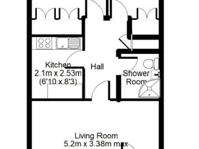 Flat for rent in Moulsham Green, Hart