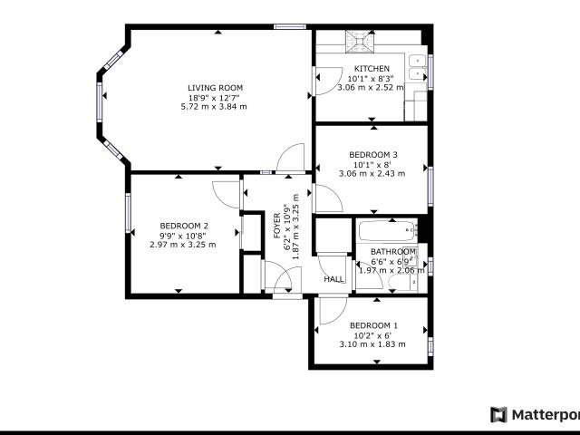 Flat for rent in Busby, Scotland