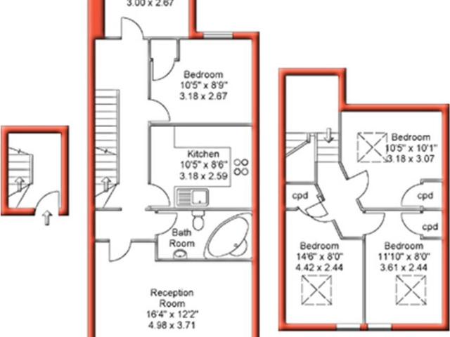 Flat for rent in Hyde Park, Leeds