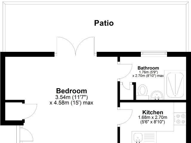Flat for rent in Brunswick, Brighton & Hove