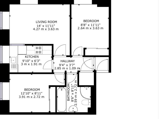 Flat for rent in Dunblane, Scotland