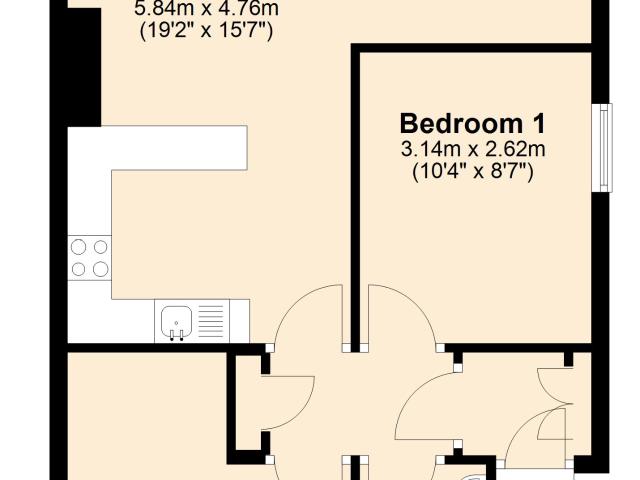 Flat for rent in Budleigh Salterton, Budlake