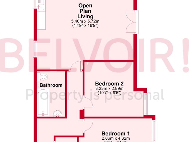 Flat for rent in Orchard Park, Arrington