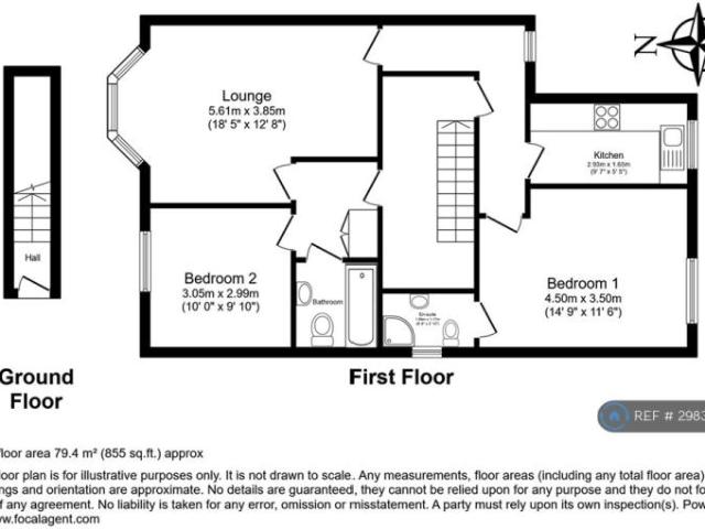 Flat for rent in Llandudno, Wales