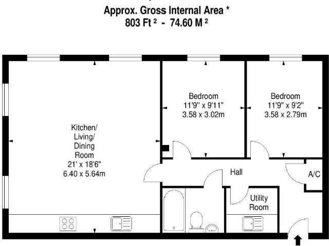 Flat for rent in Frankwell, Shropshire