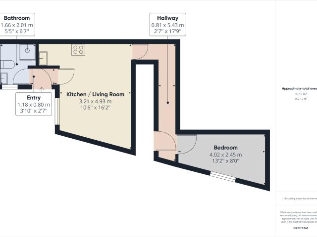 Flat for rent in Higherford, Lancashire