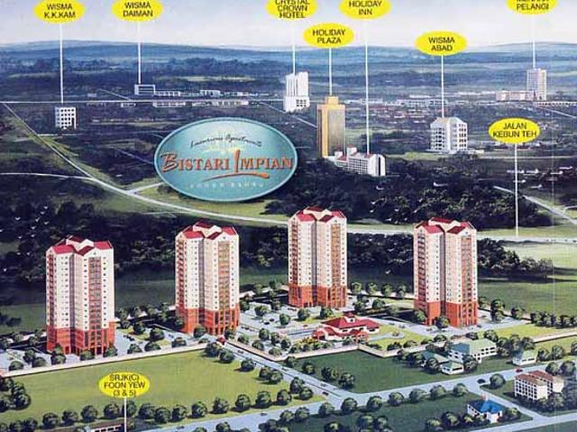 Apartment for rent in Johore Bahru, Johor