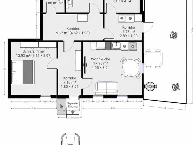 Apartment mieten in Seewald, Baden-Württemberg