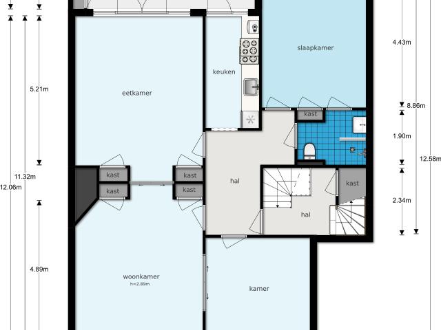 Appartement te huur in Zuid, Amsterdam