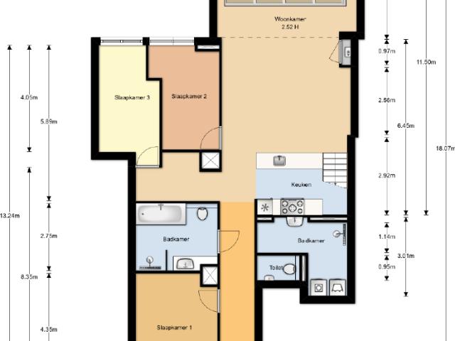 Appartement te huur in Zuid, Amsterdam