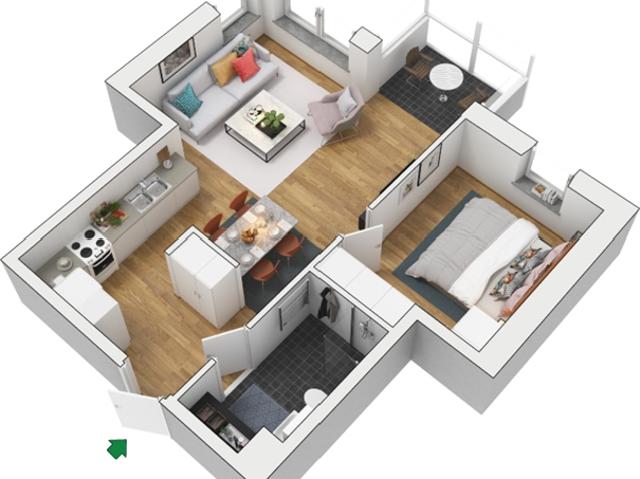 Lägenhet hyra i Falkenberg, Halland