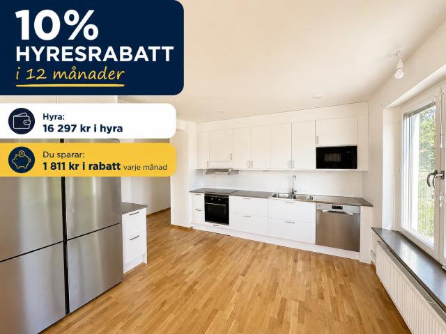 Lägenhet hyra i Jakobsberg, Stockholm