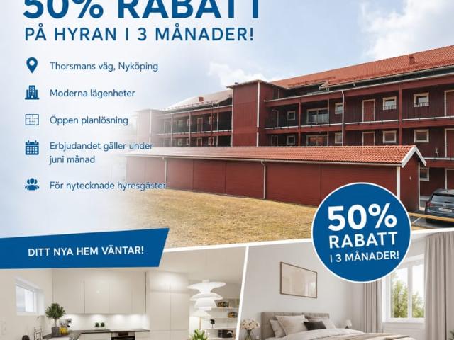 Lägenhet hyra i Nyköping, Södermanland