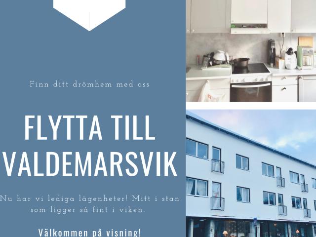 Lägenhet hyra i Valdemarsvik, Östergötland