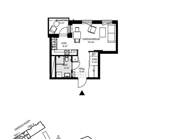 Lägenhet hyra i Vallentuna, Stockholm