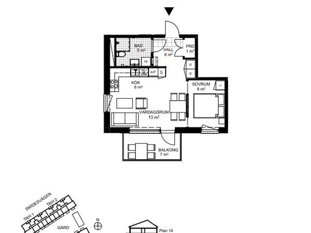 Lägenhet hyra i Vallentuna, Stockholm