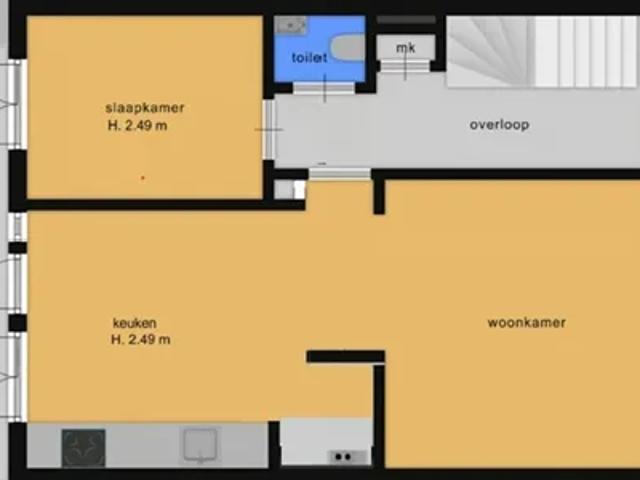 Appartement te huur in West, Amsterdam