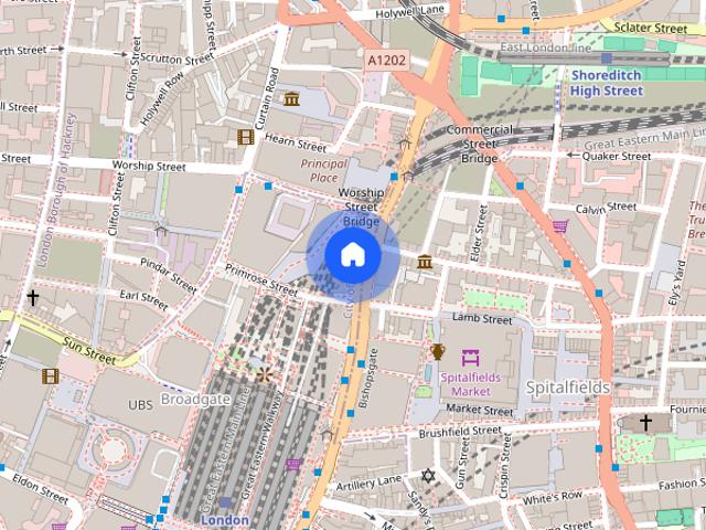 Apartment for rent in Bishopsgate Without, Lyons