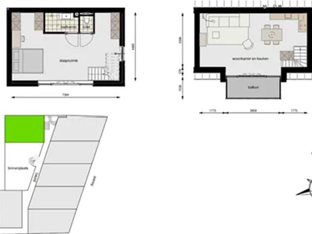 Appartement te huur in Binnenstad, Delft