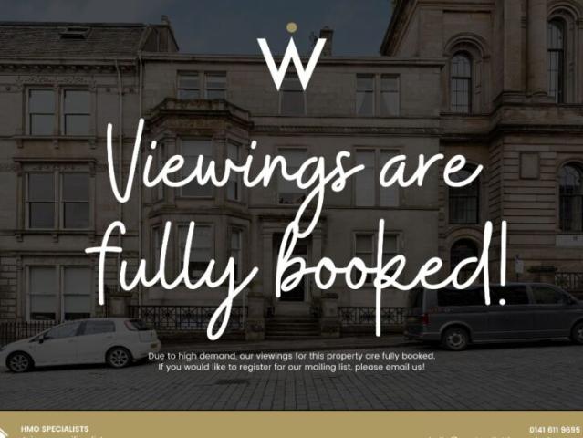 Apartment for rent in Anderston, Scotland