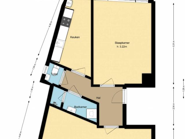 Appartement te huur in Haarlem, Haarlem