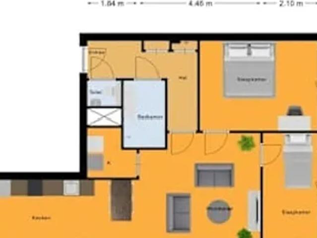 Appartement te huur in Zuid, Hoofddorp