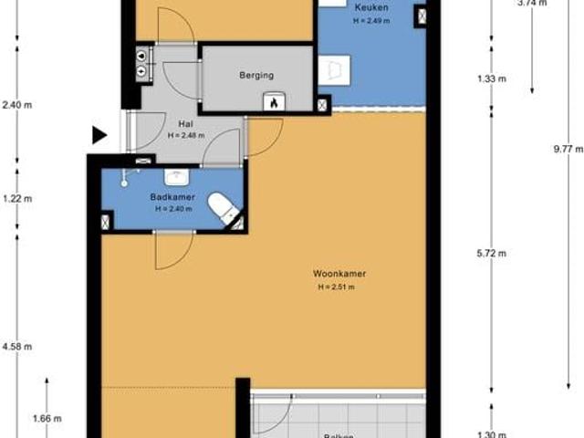 Appartement te huur in Haren, Groningen