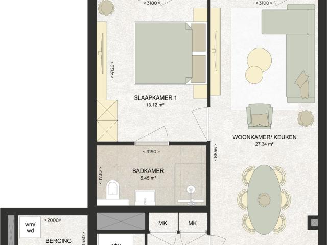 Appartement te huur in Schalkwijk, Haarlem