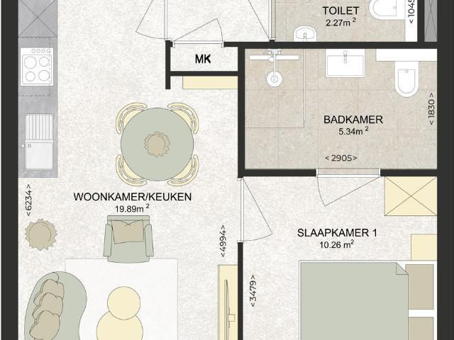 Appartement te huur in Schalkwijk, Haarlem