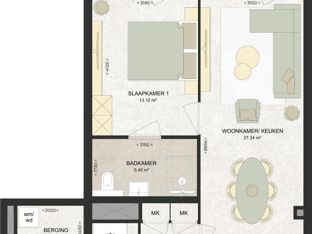Appartement te huur in Schalkwijk, Haarlem