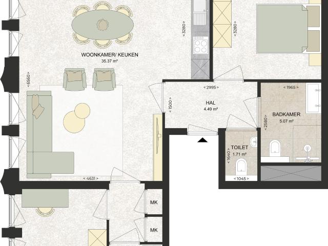 Appartement te huur in Schalkwijk, Haarlem