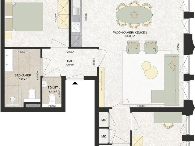 Appartement te huur in Schalkwijk, Haarlem