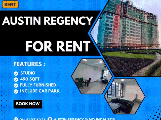 Apartment for rent in Tebrau, Johor
