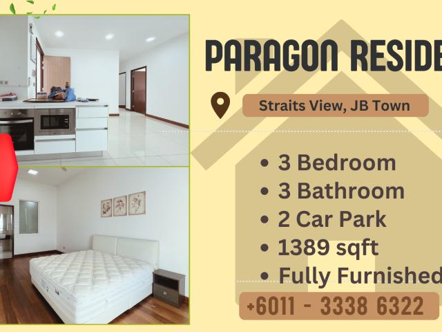 Apartment for rent in Johore Bahru, Johor