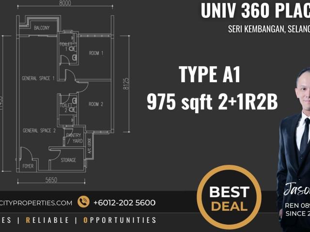 Apartment for rent in Seri Kembangan, Majlis Bandaraya Subang Jaya