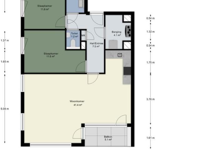 Appartement te huur in Eindhoven, Strijp S
