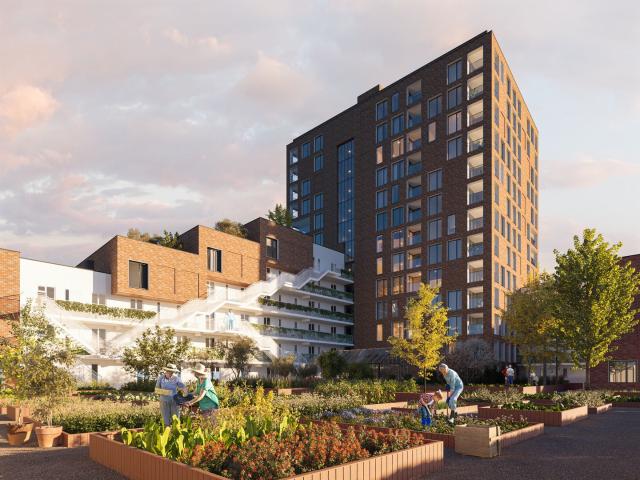 Appartement te huur in Bos- en Gasthuizen, Leiden