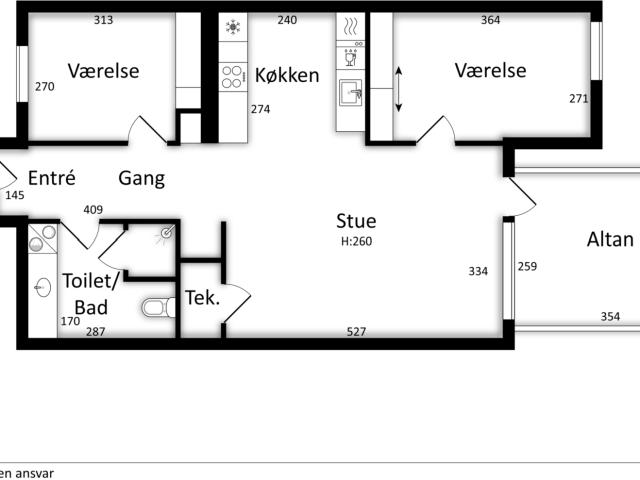 Lejlighed til leje i Nørresundby, Brønderslev-Dronninglund