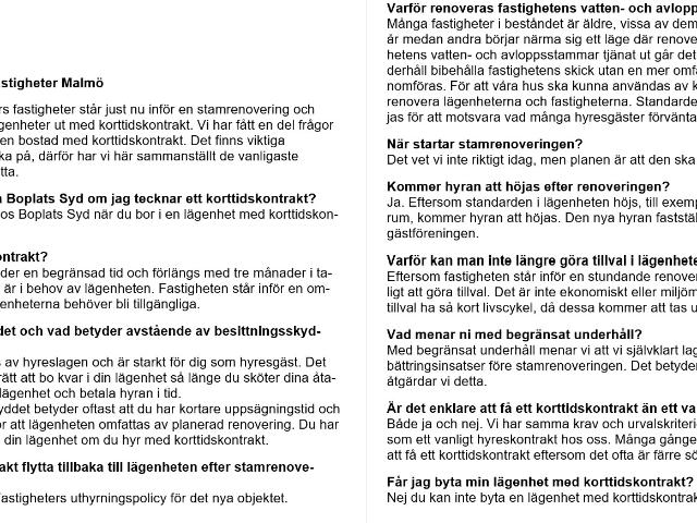 Lägenhet hyra i Innerstaden, Malmö