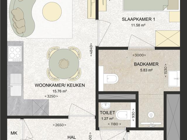 Appartement te huur in Schalkwijk, Haarlem